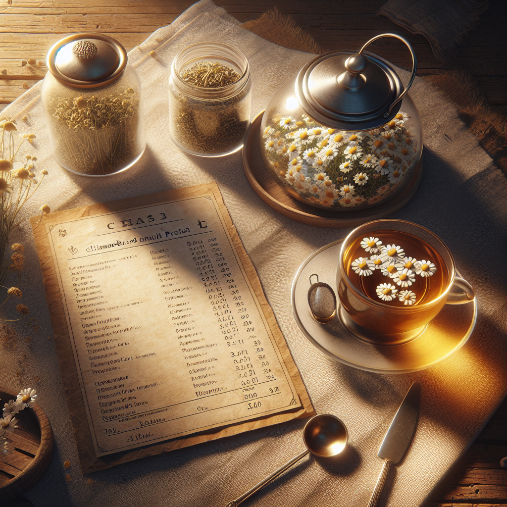 Chamomile Tea Price Guide 2024: Trends and Buying Tips